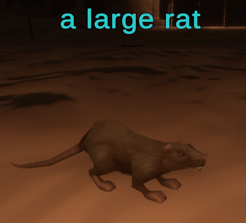 a large rat