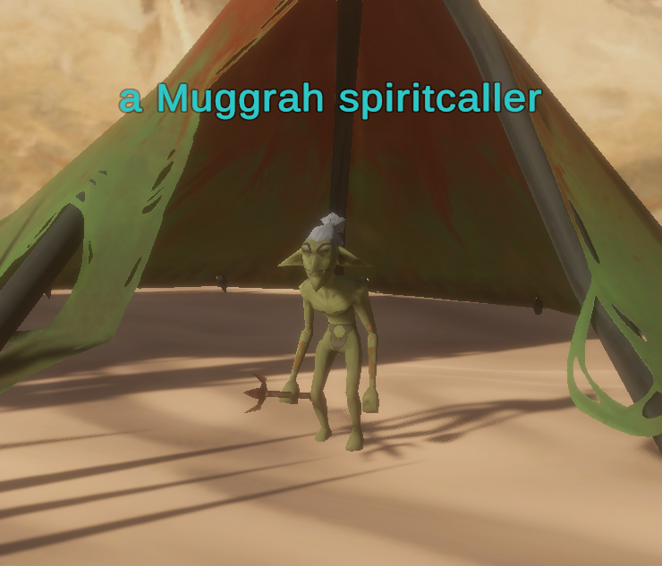 a Muggrah spiritcaller