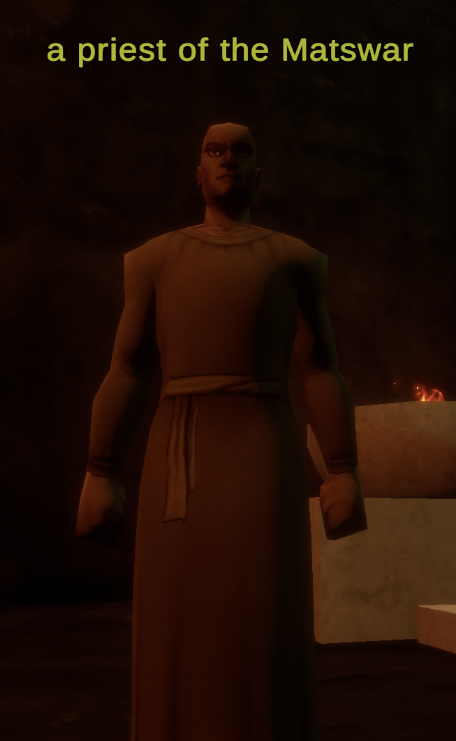A priest of The Matswar