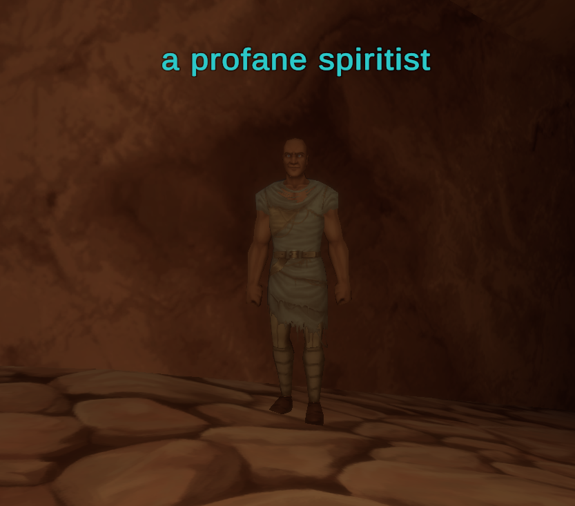 a profane spiritist