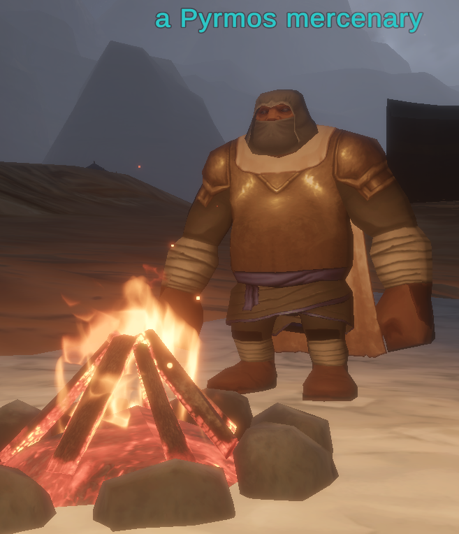 a Pyrmos mercenary