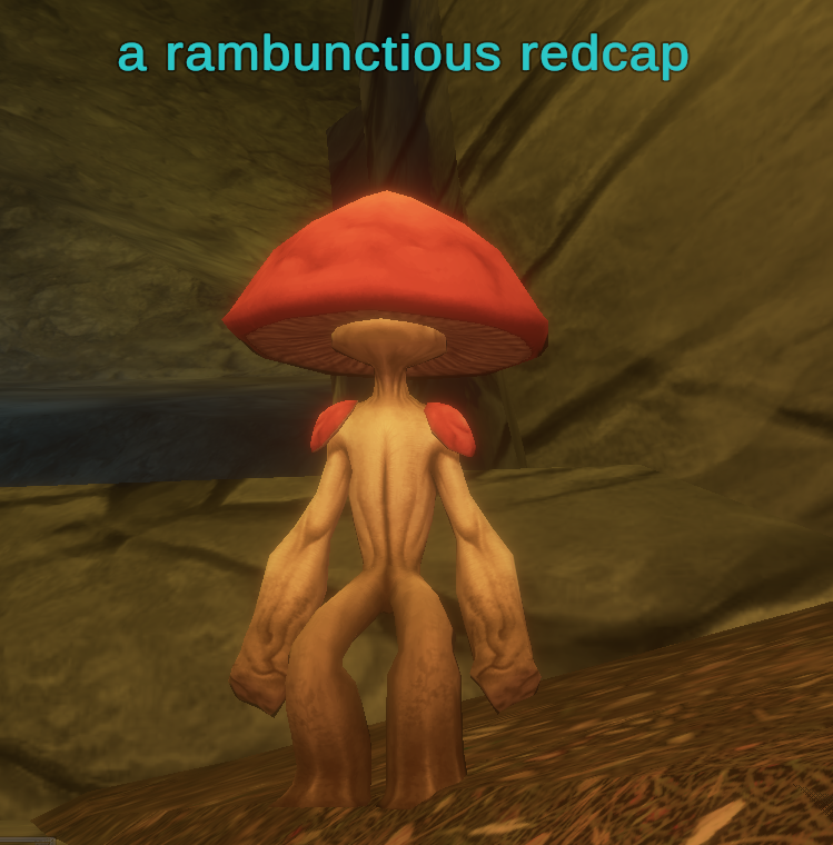 a rambunctious redcap