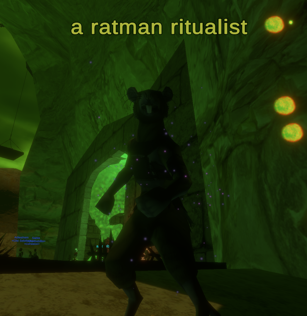 a ratman ritualist