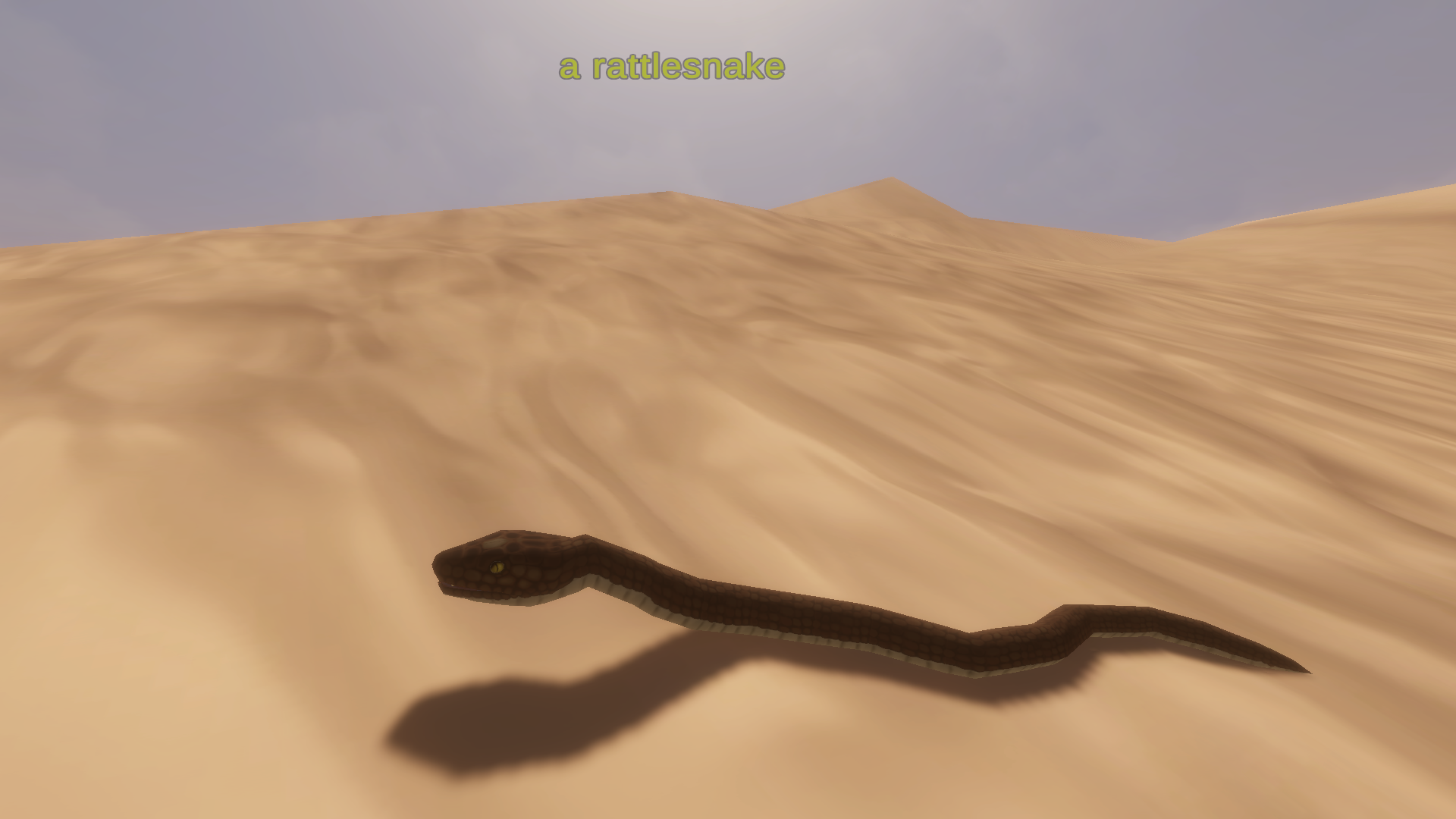 a rattlesnake