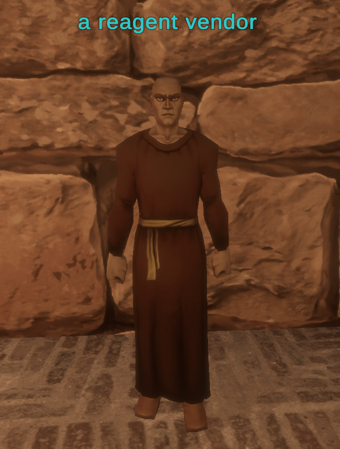 A reagent vendor (Spellbinders of the Spire)