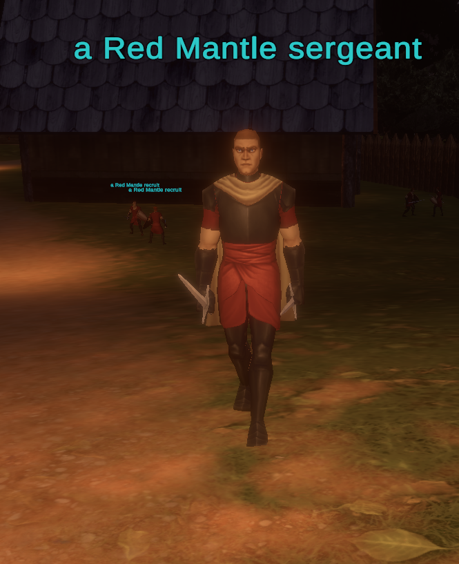 a Red Mantle sergeant