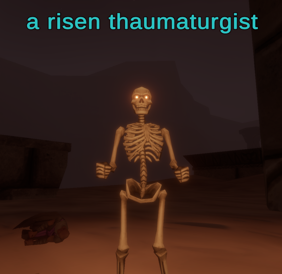 A risen thaumaturgist