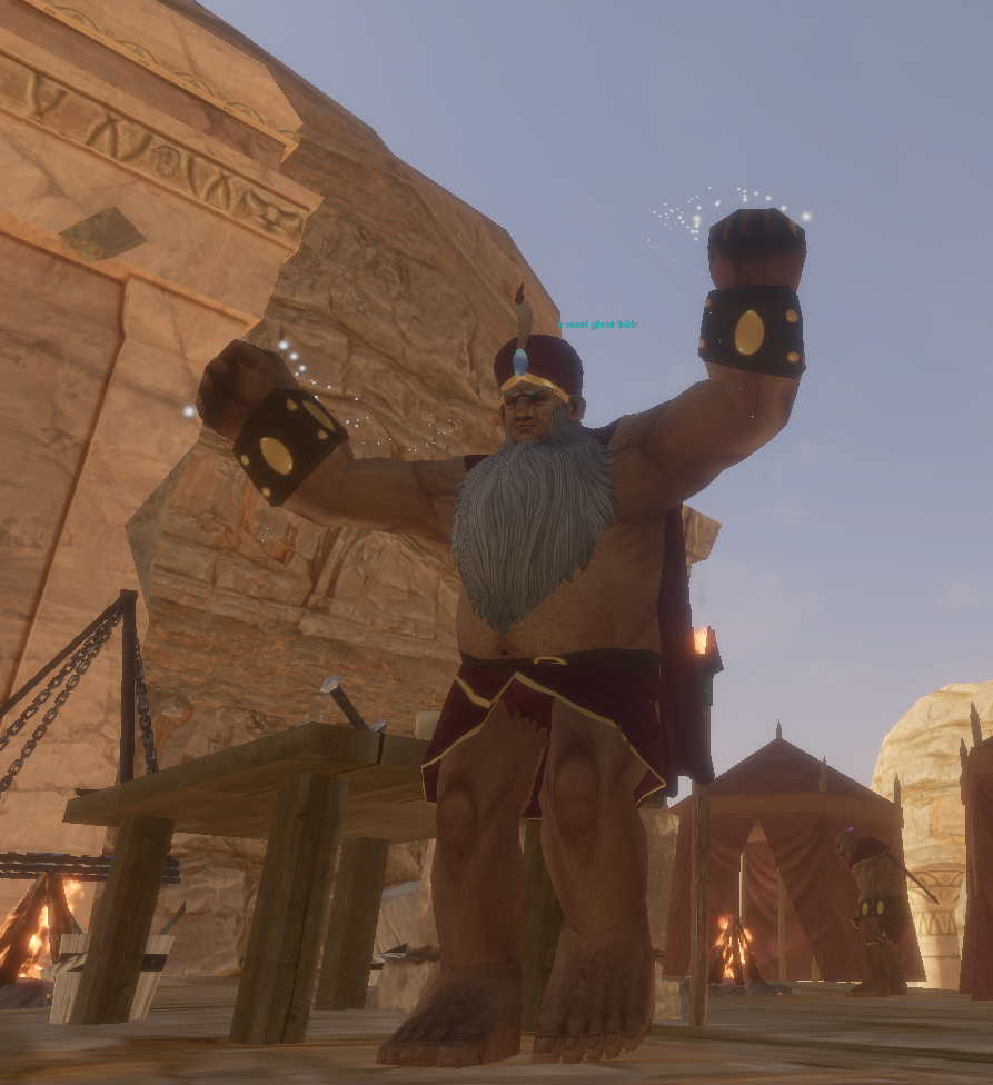 a sand giant fakir