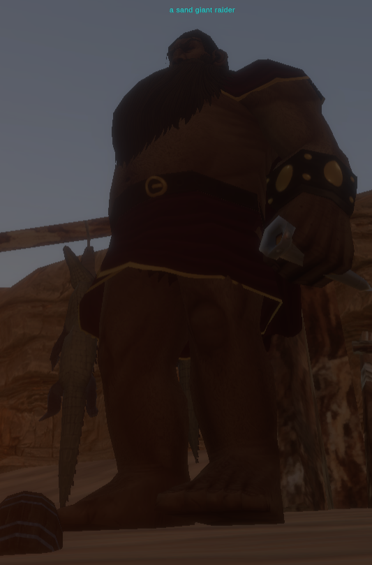 a sand giant raider