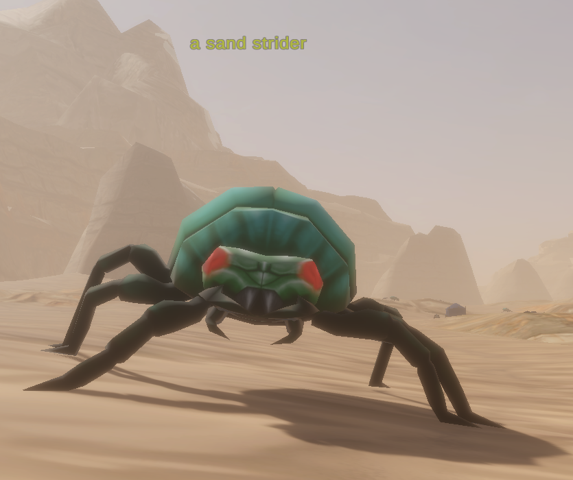 a sand strider
