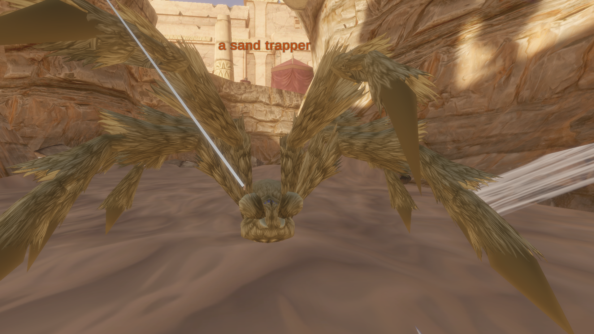 a sand trapper