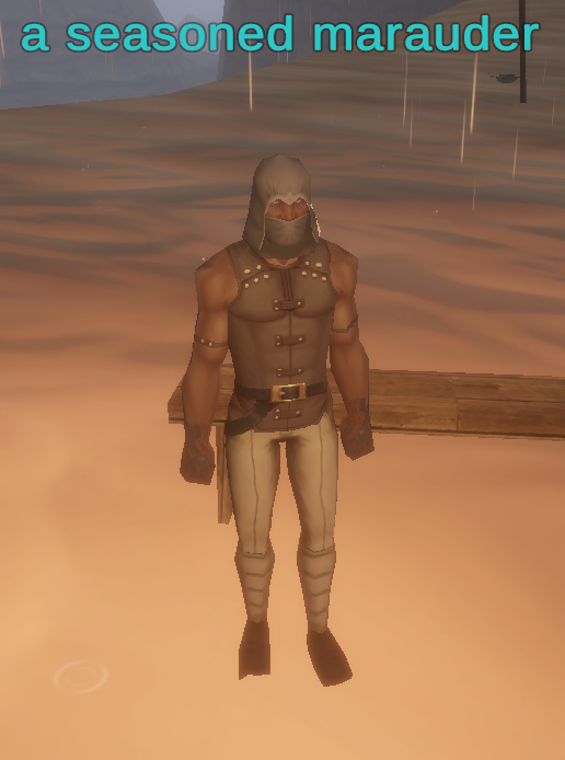 a seasoned marauder