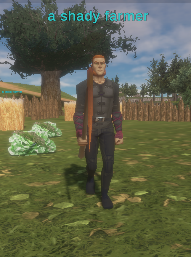a shady farmer