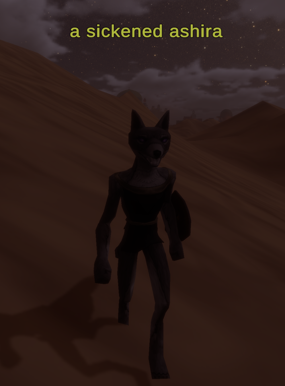 A sickened ashira
