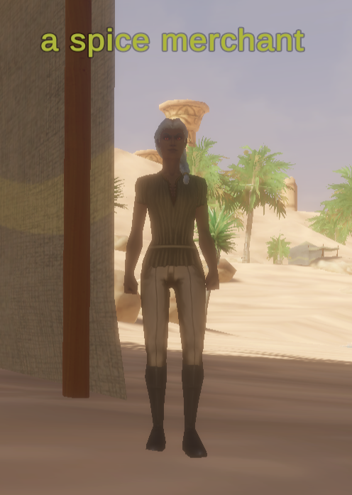 A spice merchant