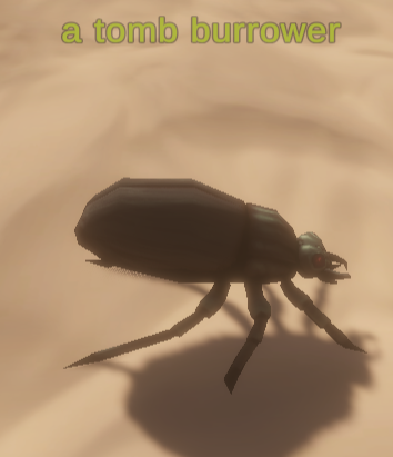 a tomb burrower