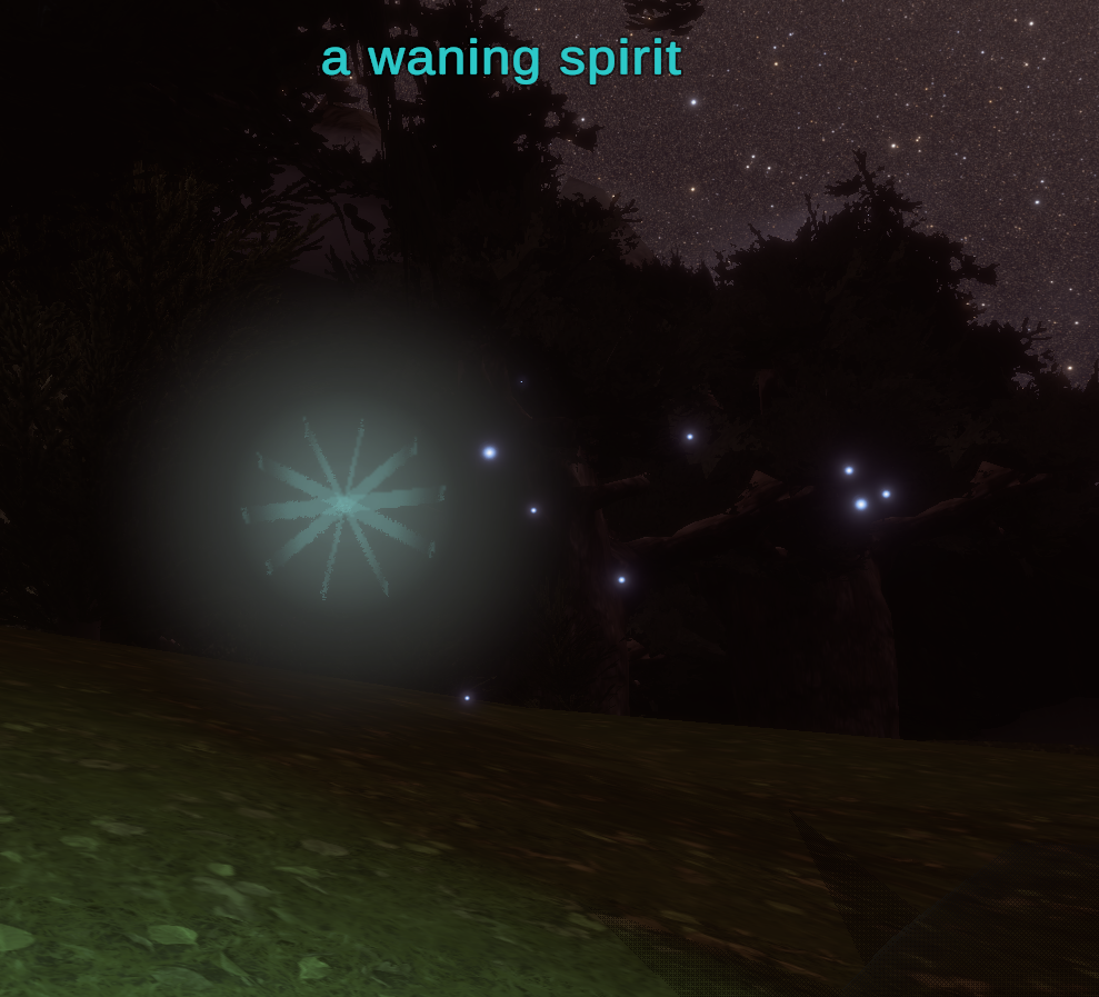 a waining spirit