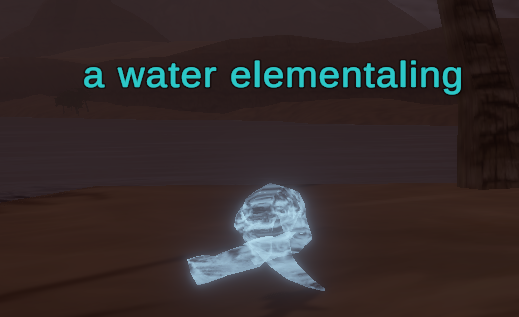 A water elementaling