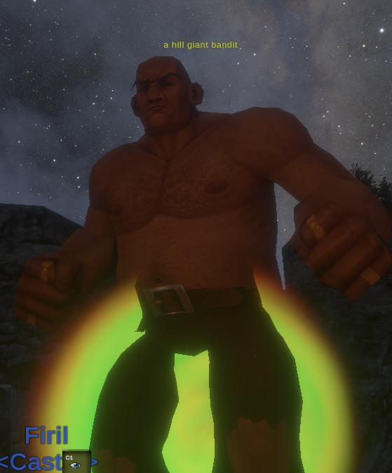 a hill giant bandit