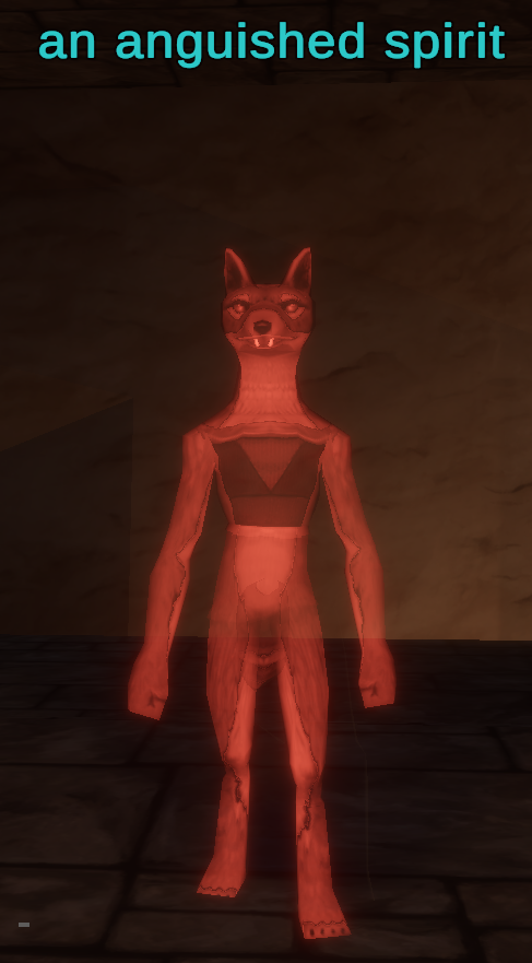 an anguished spirit