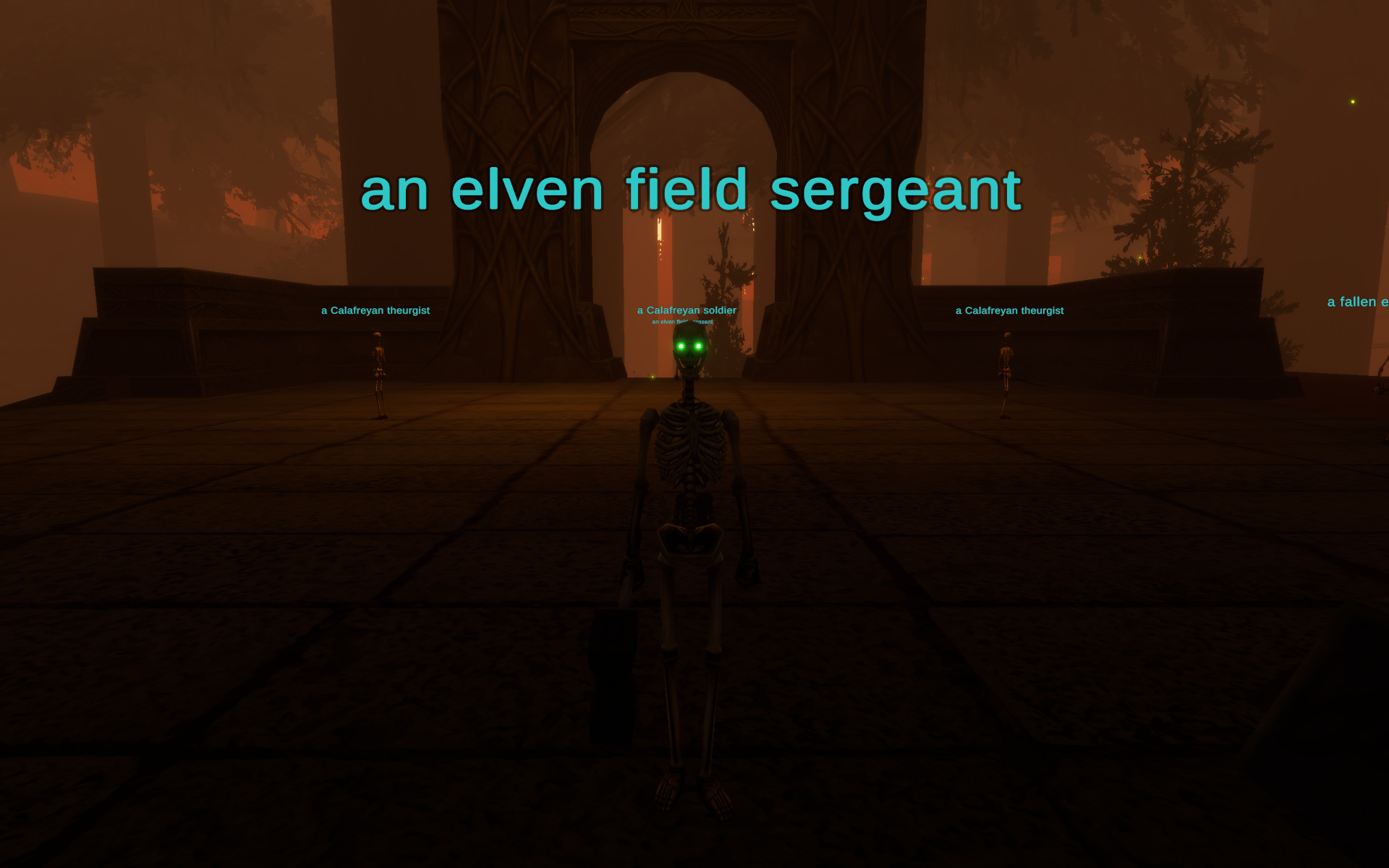 An Elven Field Sergeant