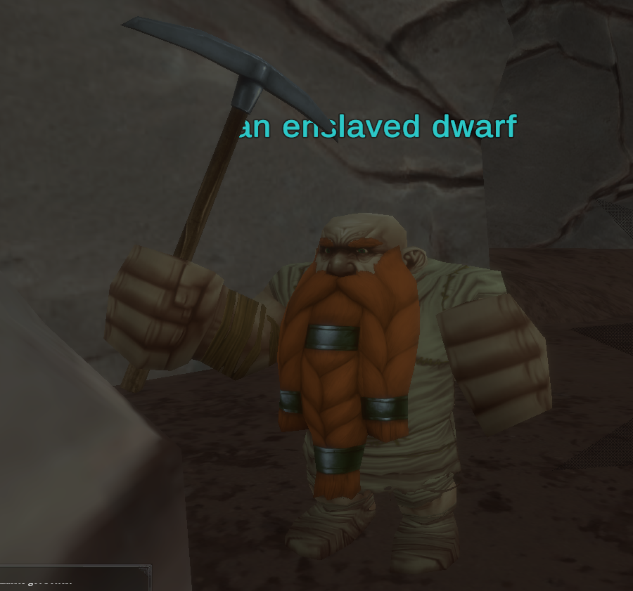an enslaved dwarf