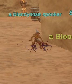 a Bloodynose spooker