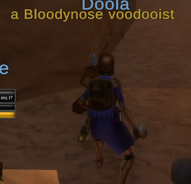 a Bloodynose voodooist