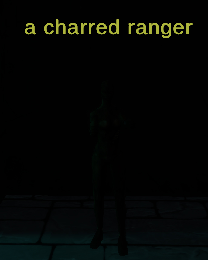 A charred ranger