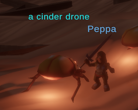 a cinder drone