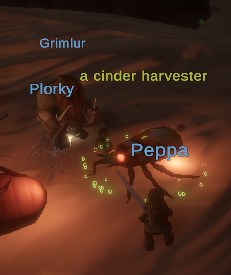 a cinder harvester