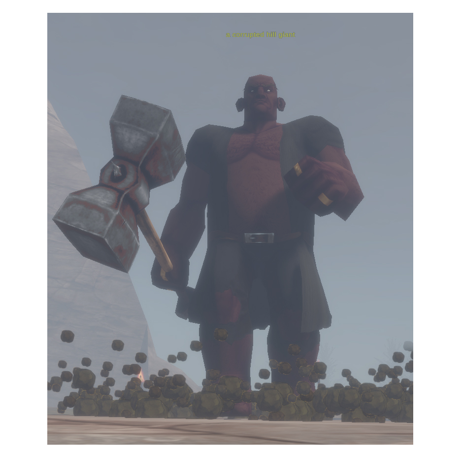 a corrupted hill giant