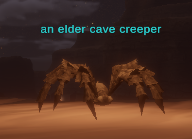 An elder cave creeper