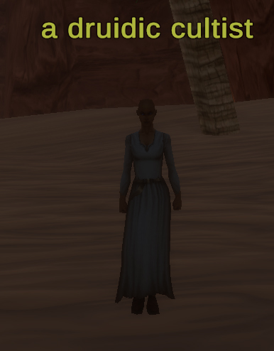 a druidic cultist