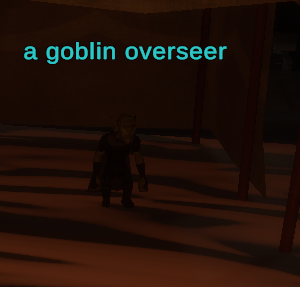 a goblin overseer