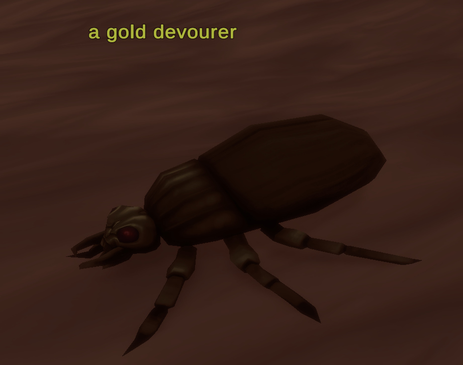 a gold devourer