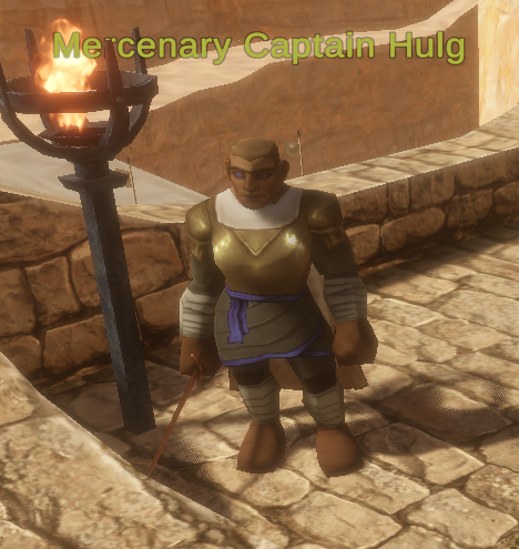 Mercenary Captain Hulg
