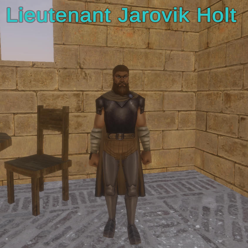Lieutenant Jarovik Holt