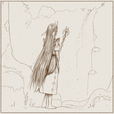 Druid class illustration