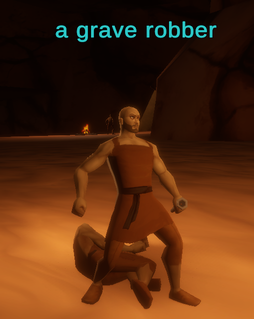 a grave robber