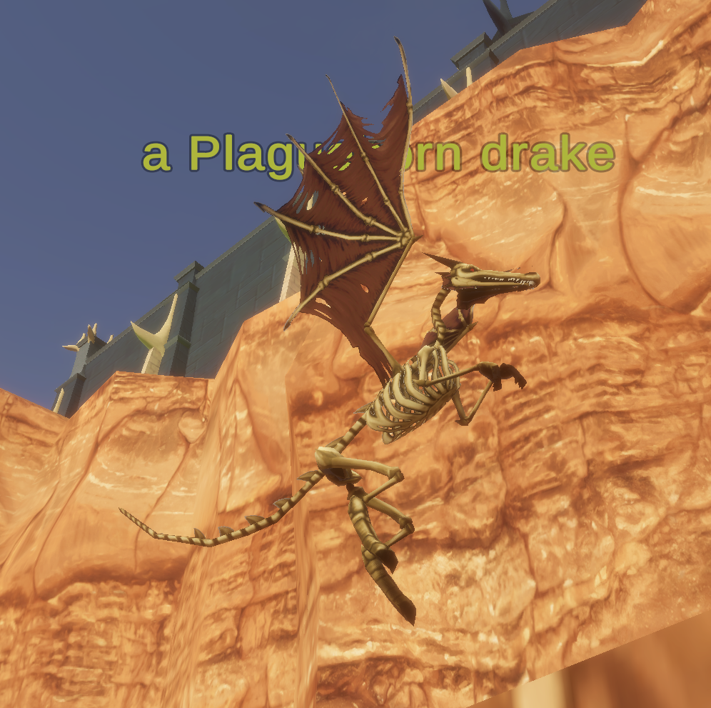 a Plagueborn drake