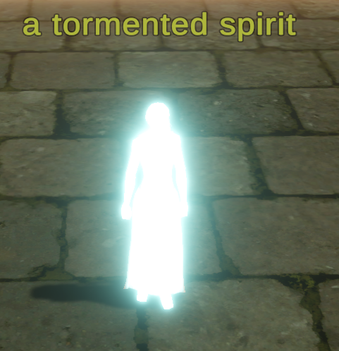 a tormented spirit