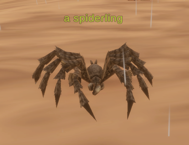 a spiderling