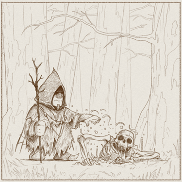 Necromancer class illustration