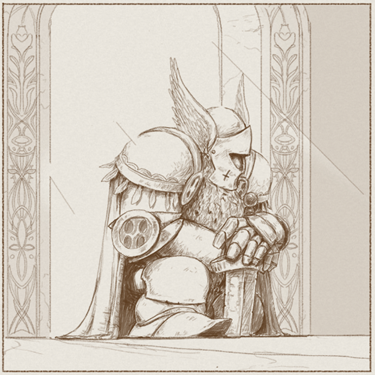 Paladin class illustration