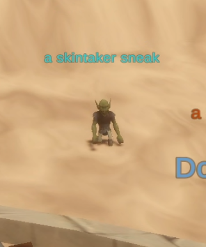 a skintaker sneak