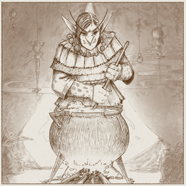 Shaman class illustration