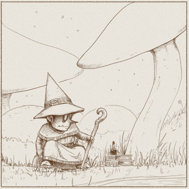 Wizard class illustration