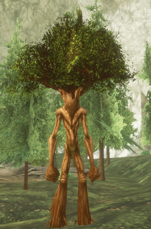 a flourishing treant