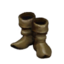 Tattered Thick Leather Boots